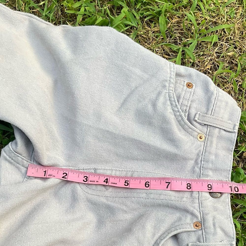 Authentic VTG 80s Gray Levis Orange Tab High Waist Jeans Size 14 Juniors/Youth - Picture 10 of 12